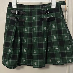 Harry Potter costume slytherin skirt